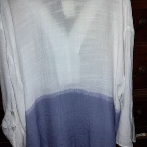 NWT est.1946, Light beautiful shirt, quarter (18" sleeves),size 18/20